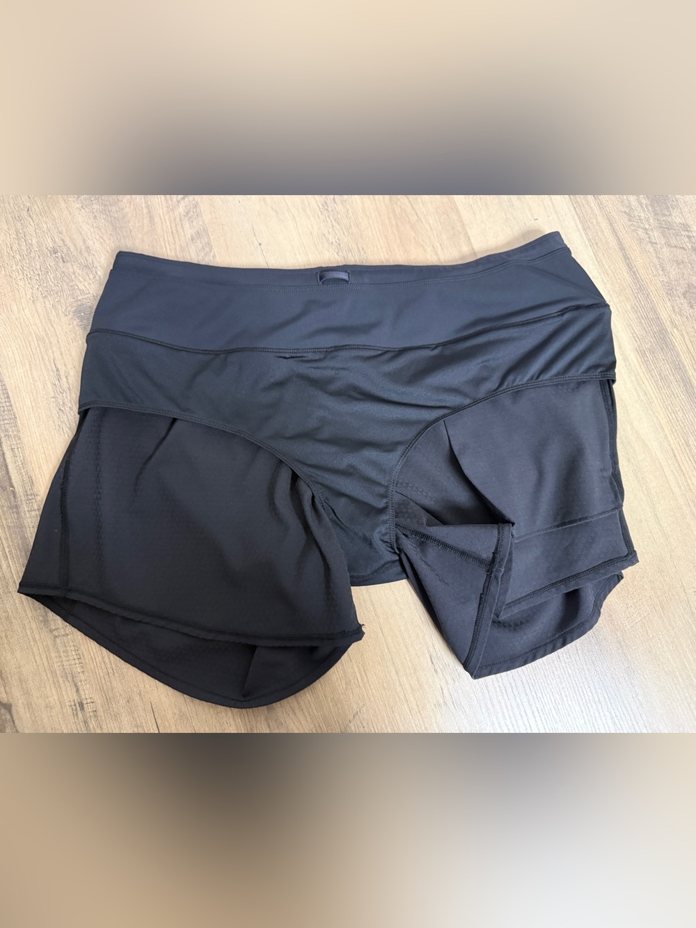 Oiselle Black Long Rogas Size 12 - Picture 5 of 6